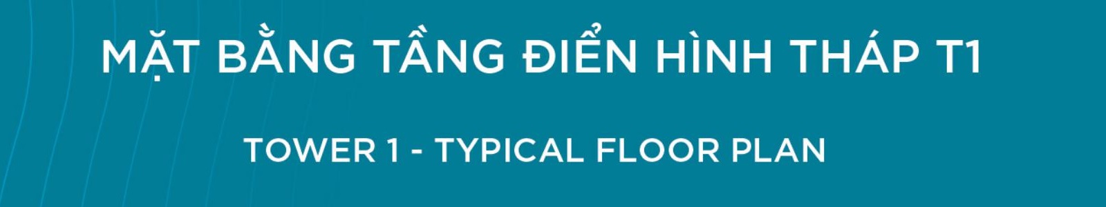 Mặt bằng tầng tháp T1 - Thủ Thiêm Zeit River